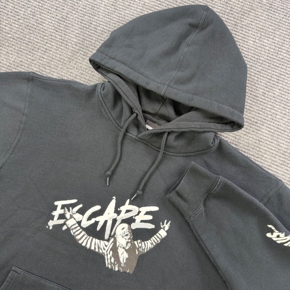Insomniac Escape Halloween Psycho Circus 2023 Hoodie Black Large EDM Festival